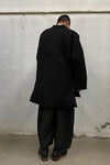 SAMUEL GUI YANG Black Benolac Top AW21CO04-1